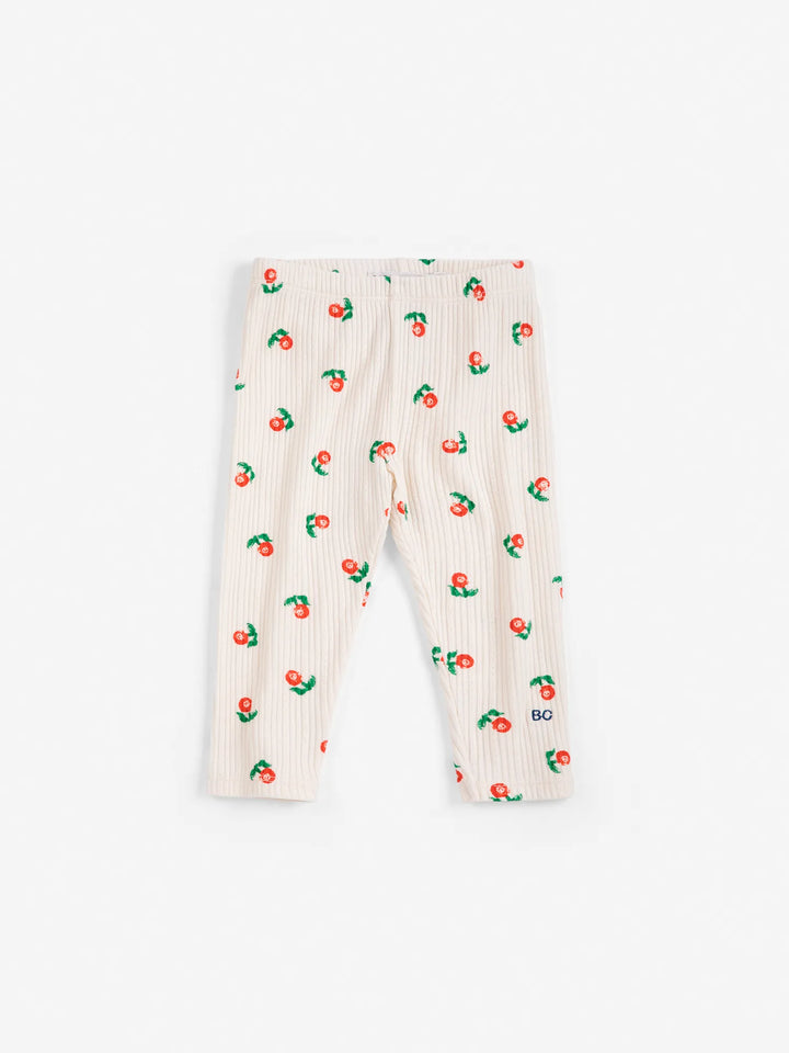 Stamp Bloom all over baby leggings