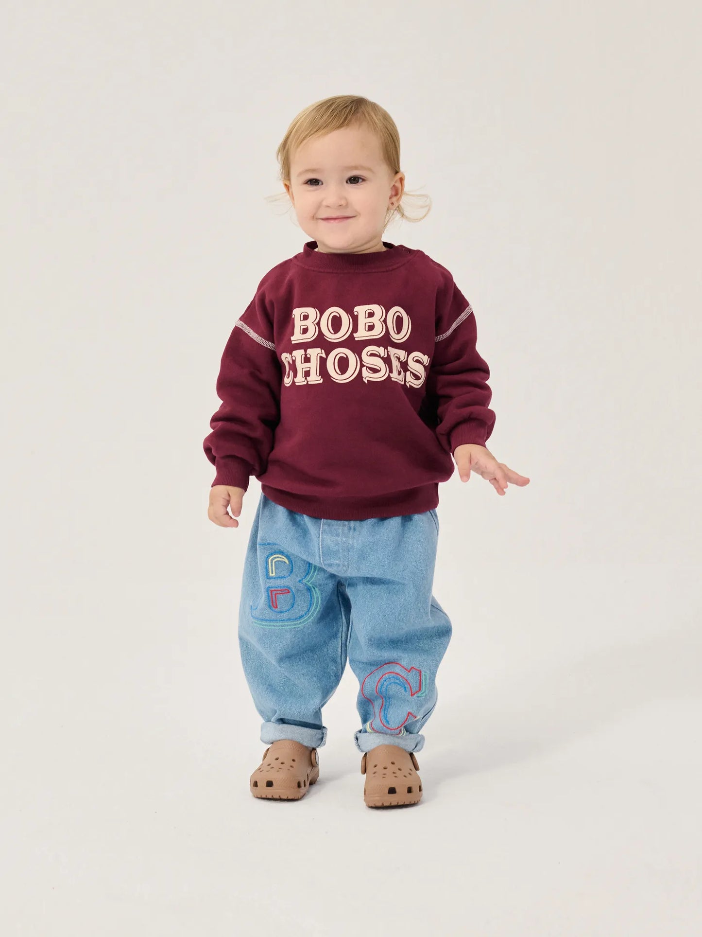 Bobo Choses エンボススウェットシャツ