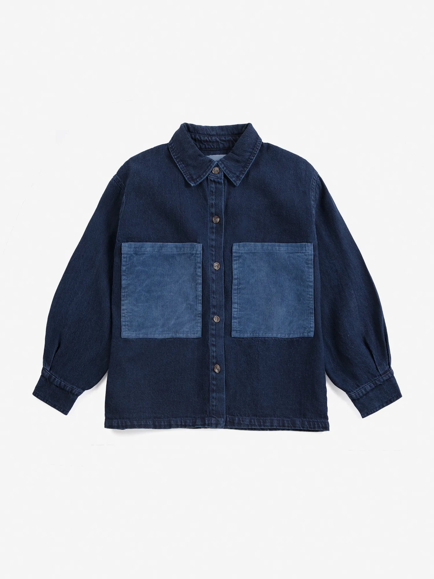 BOBO CHOSES Tag denim shirt