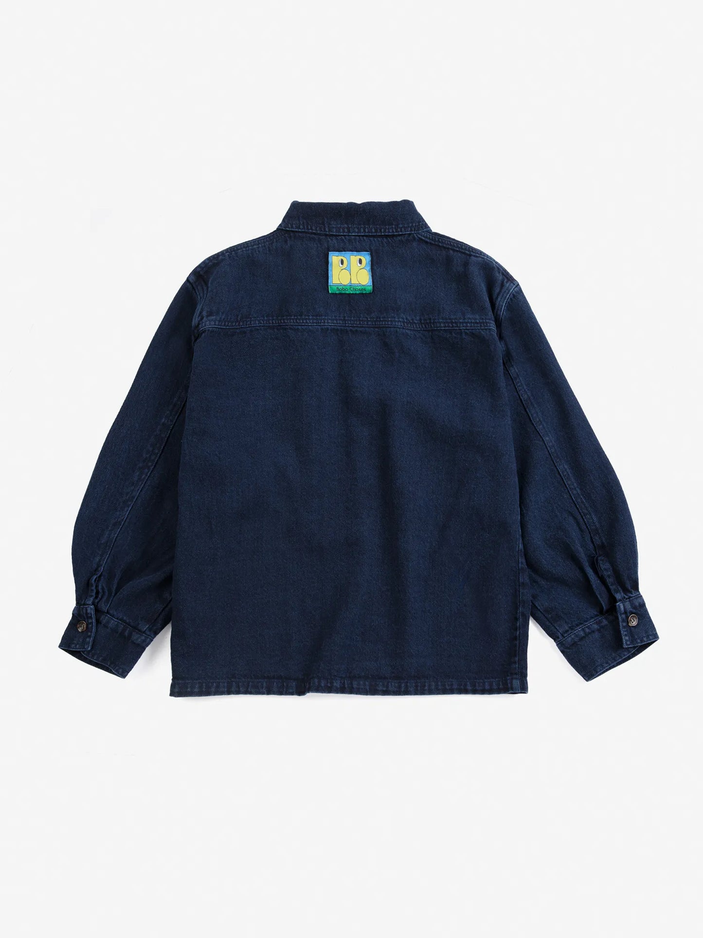 BOBO CHOSES Tag denim shirt