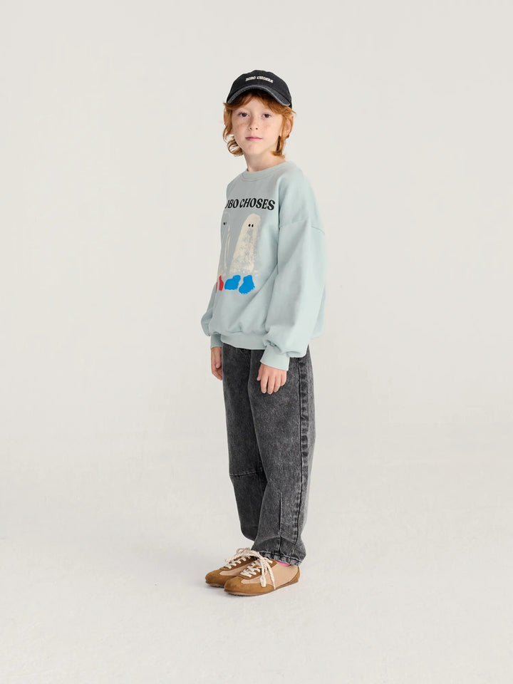 Booty Ghosts blue sweatshirt
