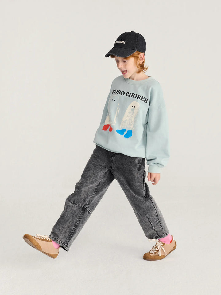 Booty Ghosts blue sweatshirt