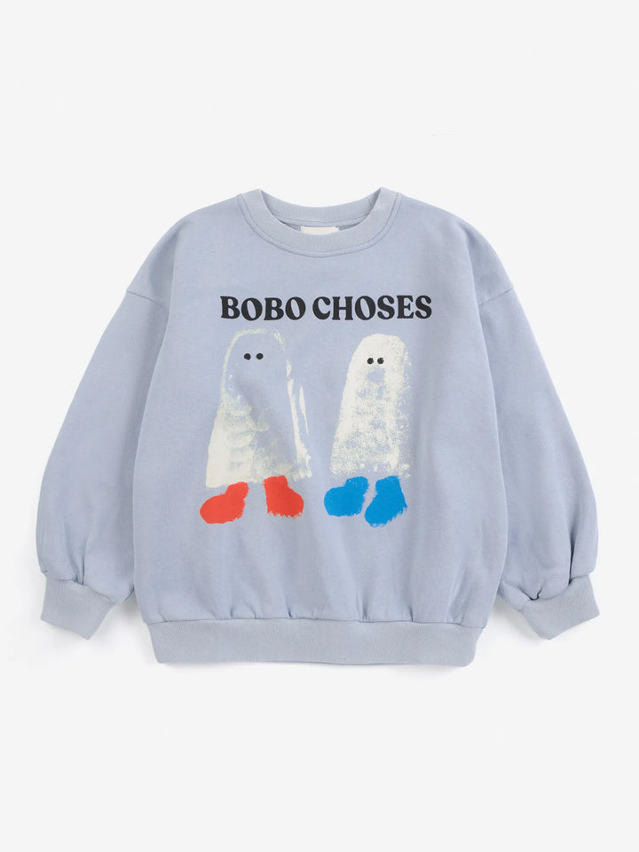 Booty Ghosts blue sweatshirt