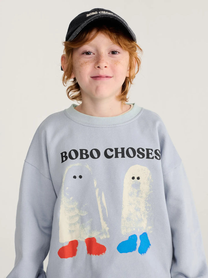 Booty Ghosts blue sweatshirt