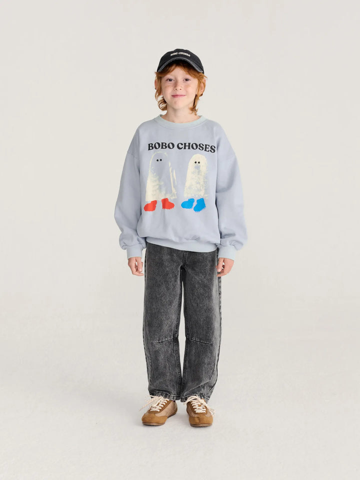 Booty Ghosts blue sweatshirt