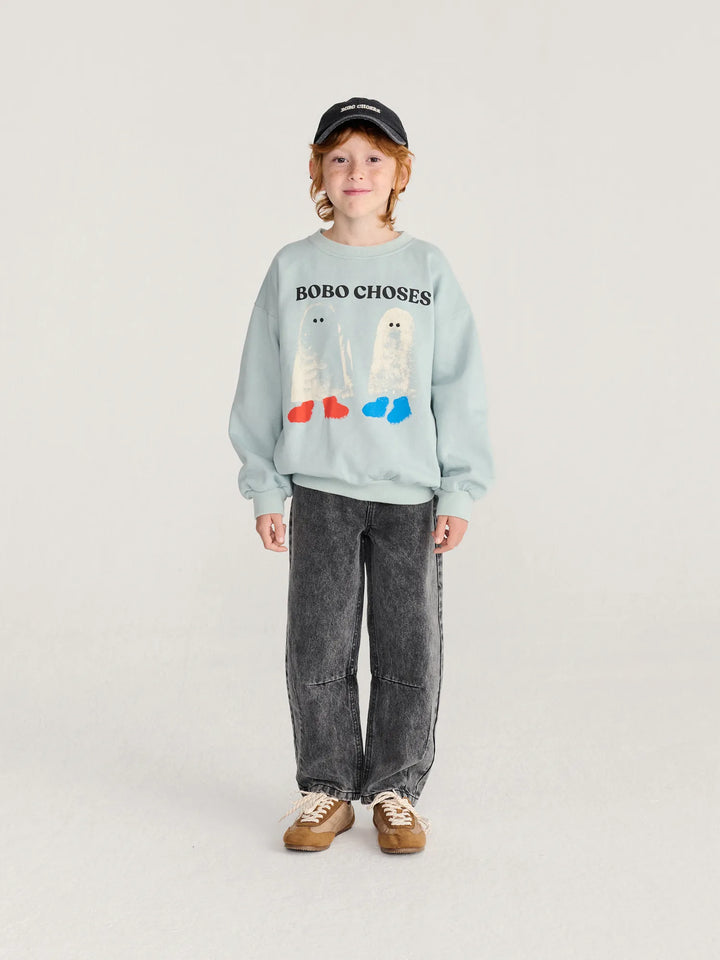Booty Ghosts blue sweatshirt
