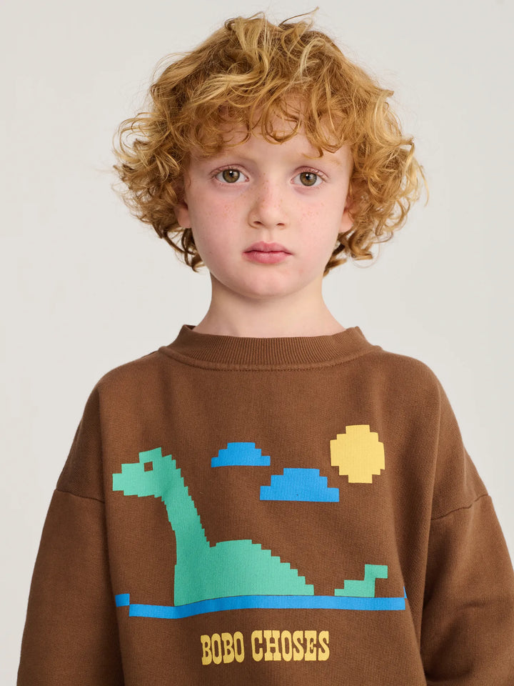 Lake Monster brown sweatshirt