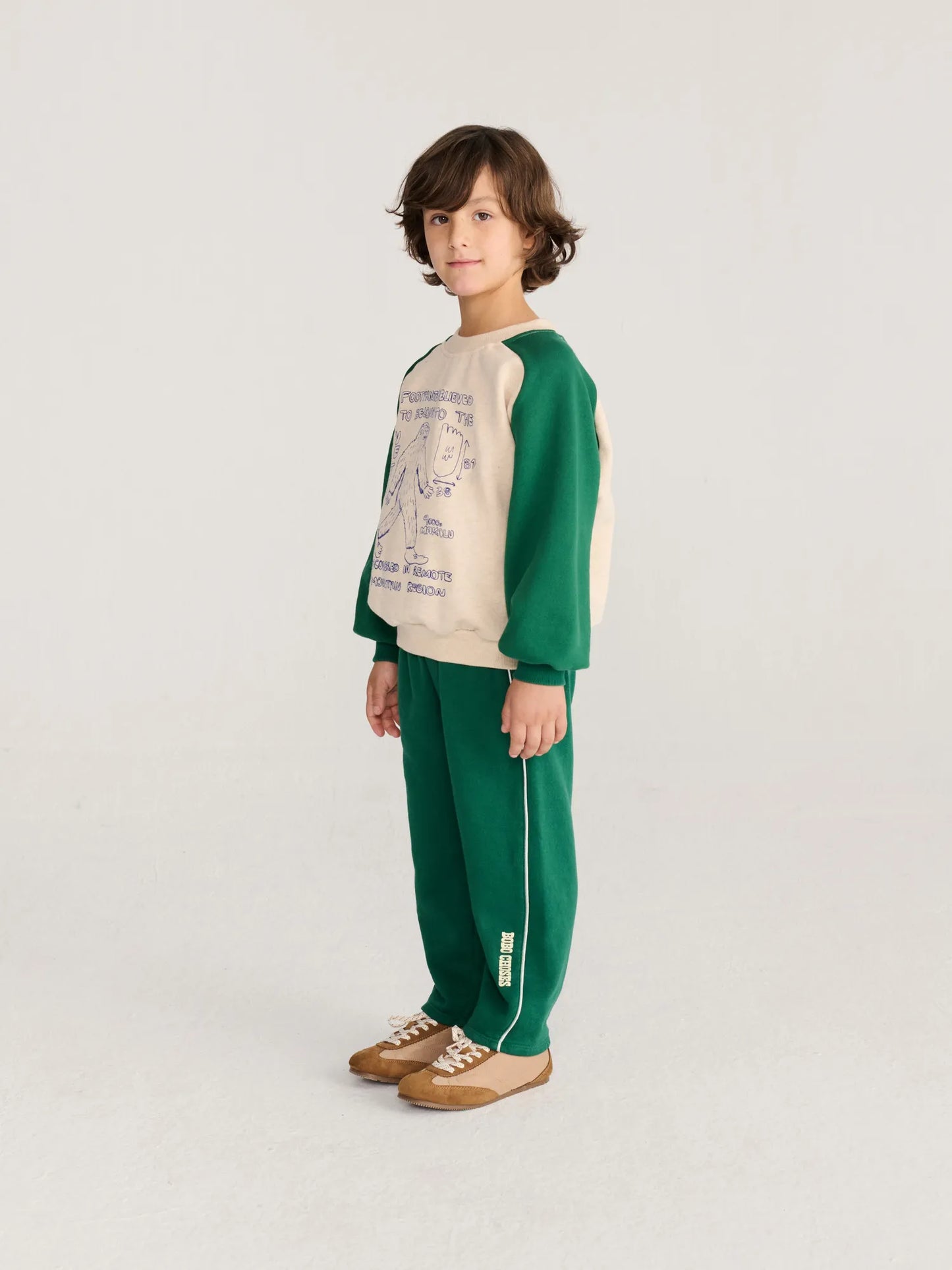 Mr. Footish raglan sweatshirt