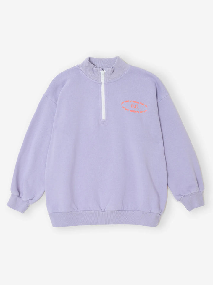 Mystery BC half zipped sweatshirt