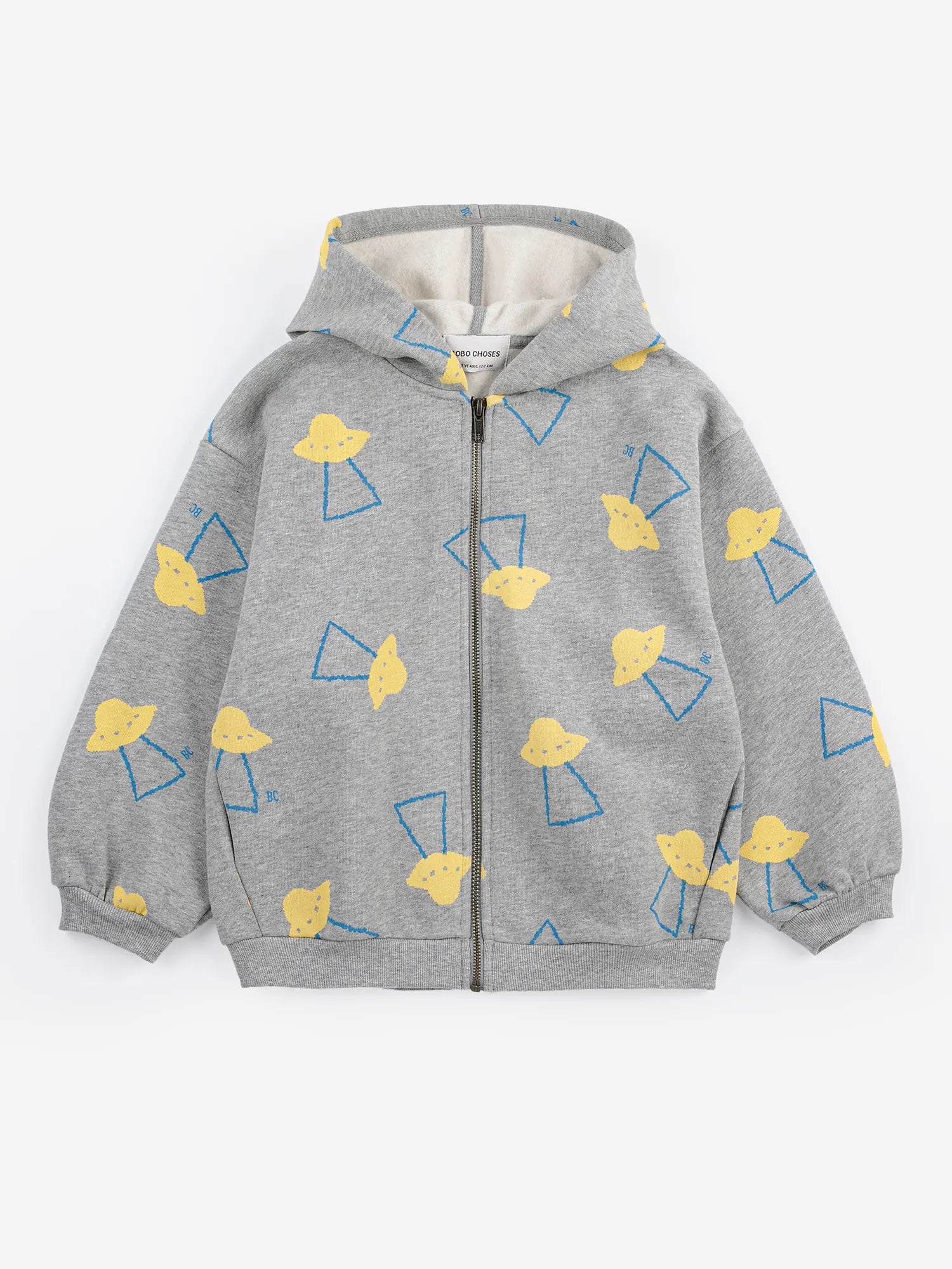 トップス bobooooo Pixel Abduction all over zipped hoodie | Bobo Choses for Kids
