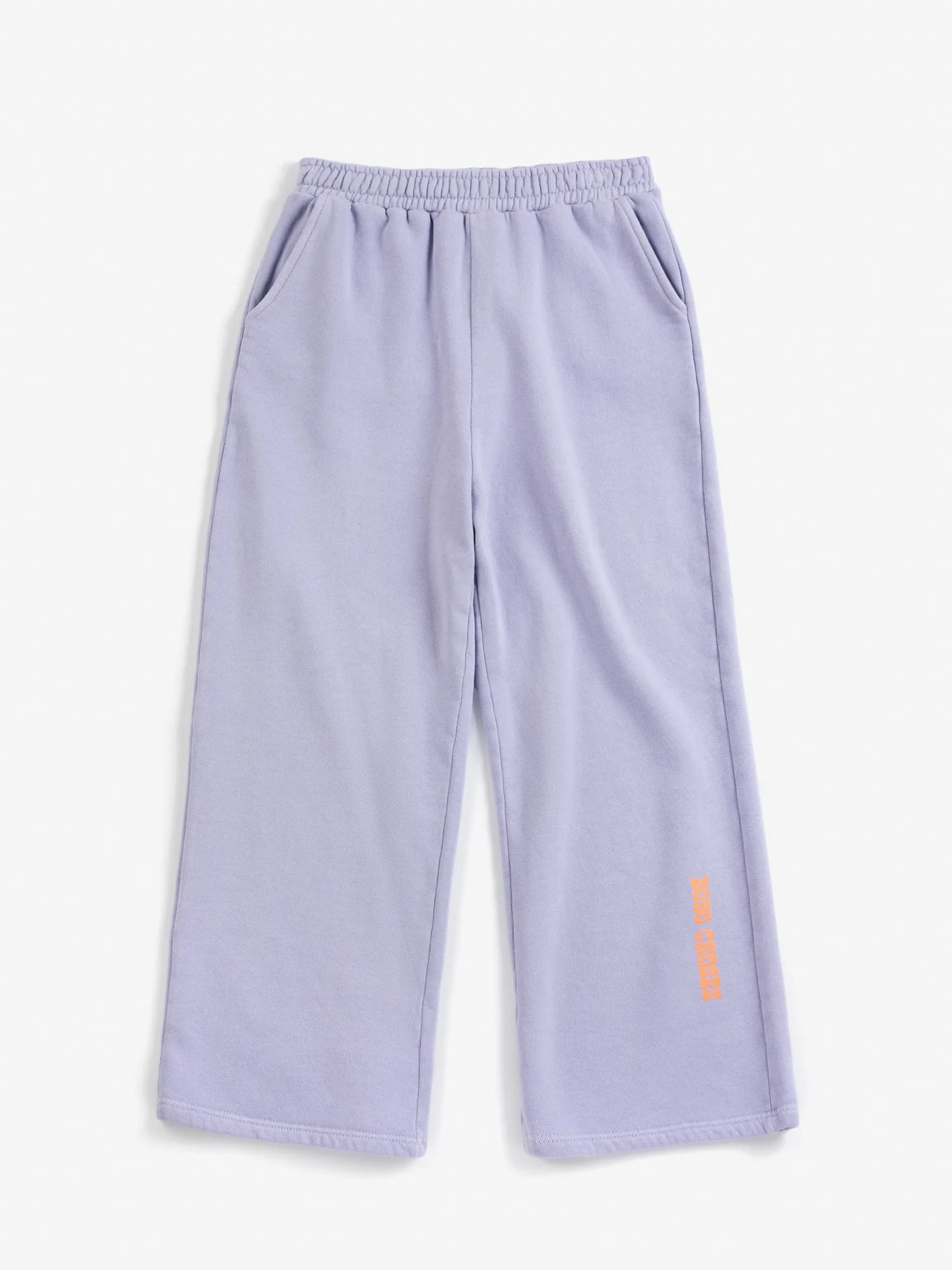 Bobo Choses straight violet jogging pants
