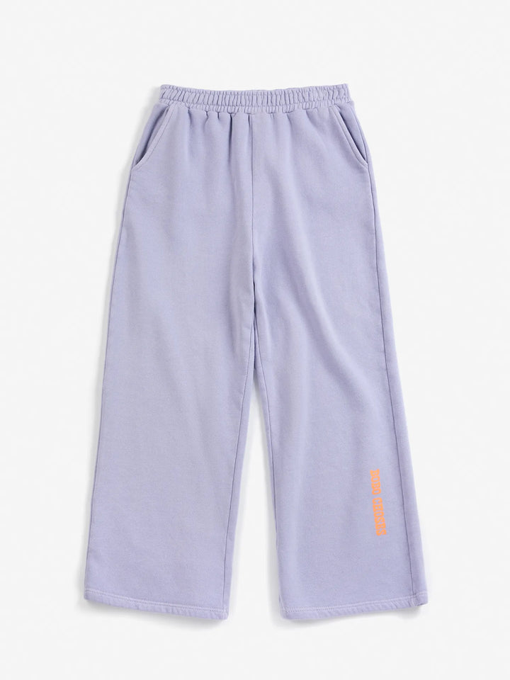 Bobo Choses straight violet jogging pants