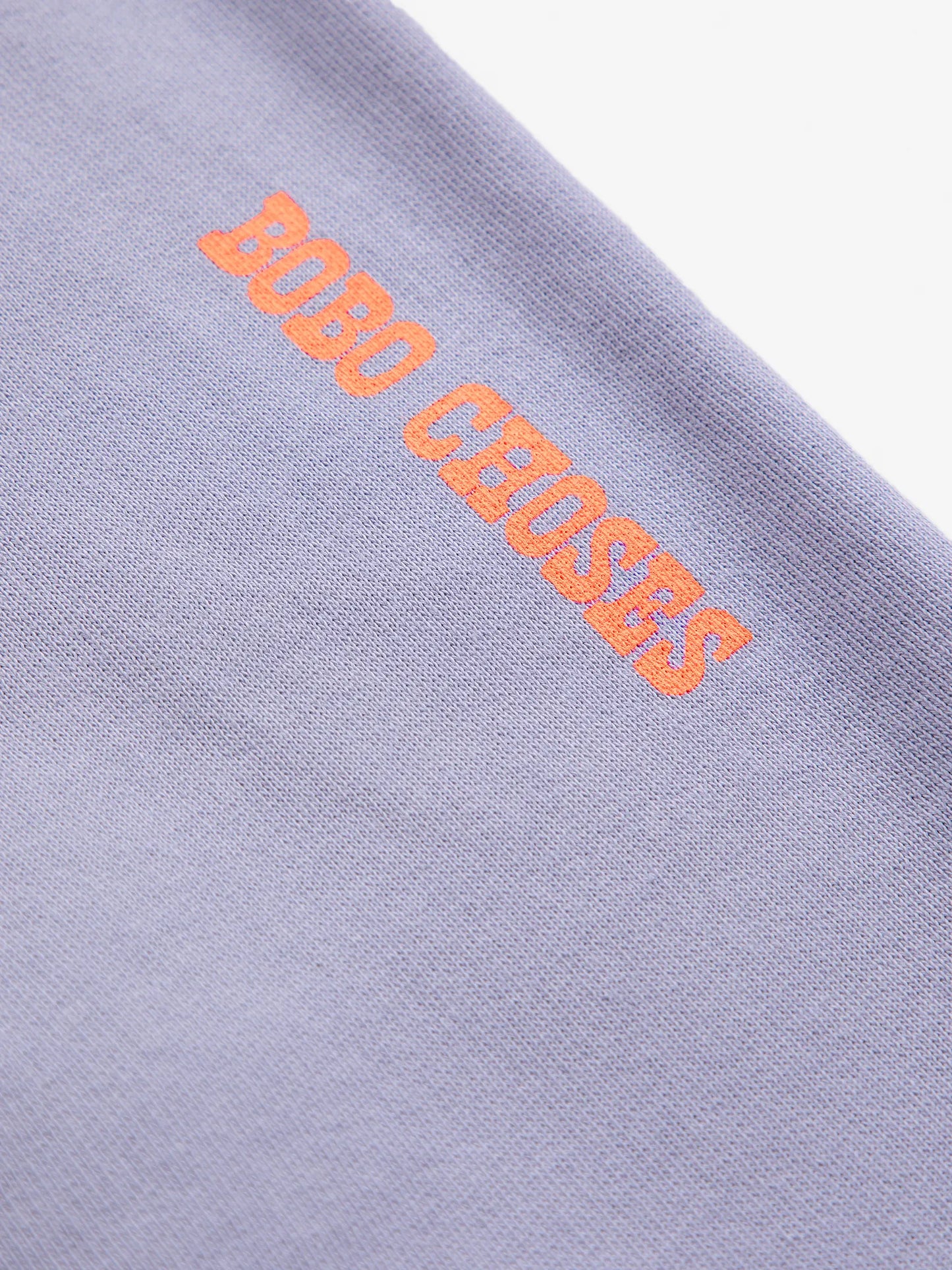 Bobo Choses straight violet jogging pants