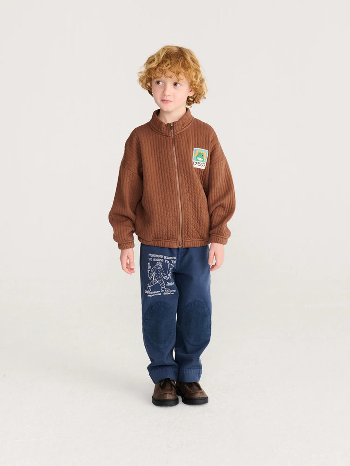 Mr. Footish knee pads woven pants