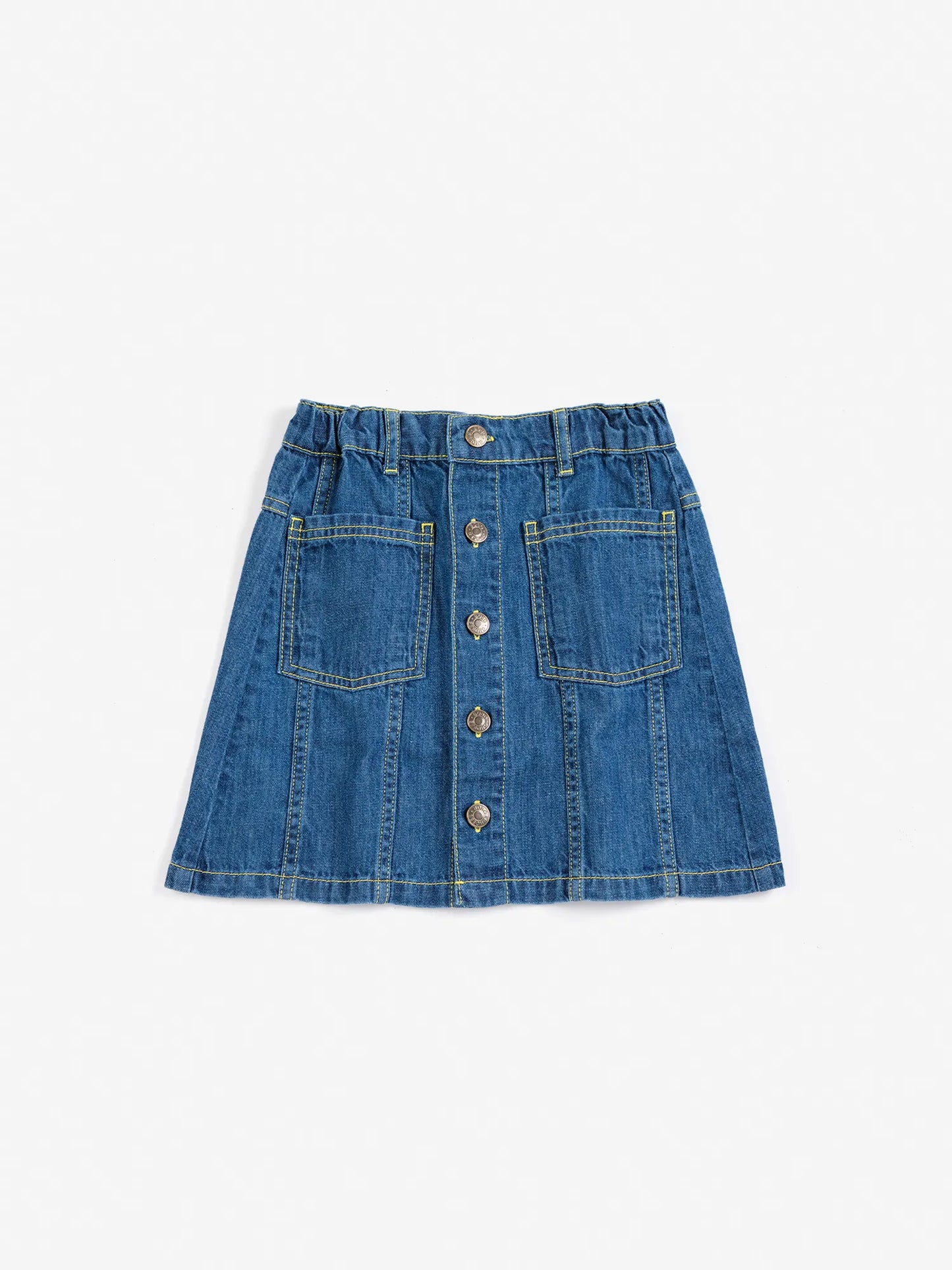 BOBO CHOSES Tag denim skirt
