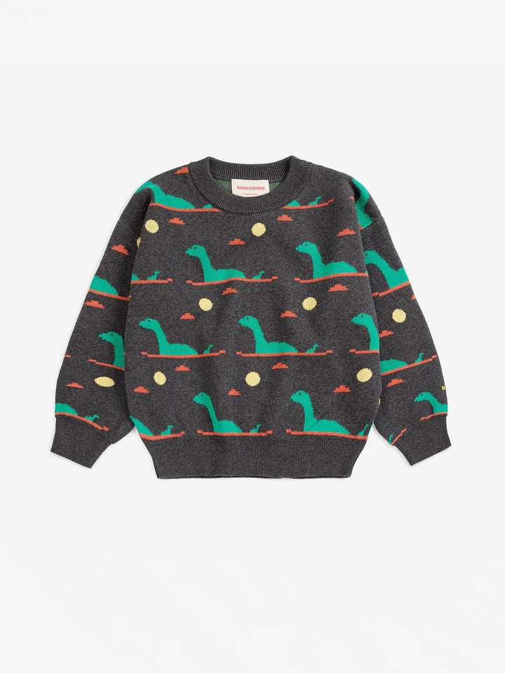 Lake Monster all over jacquard jumpe
