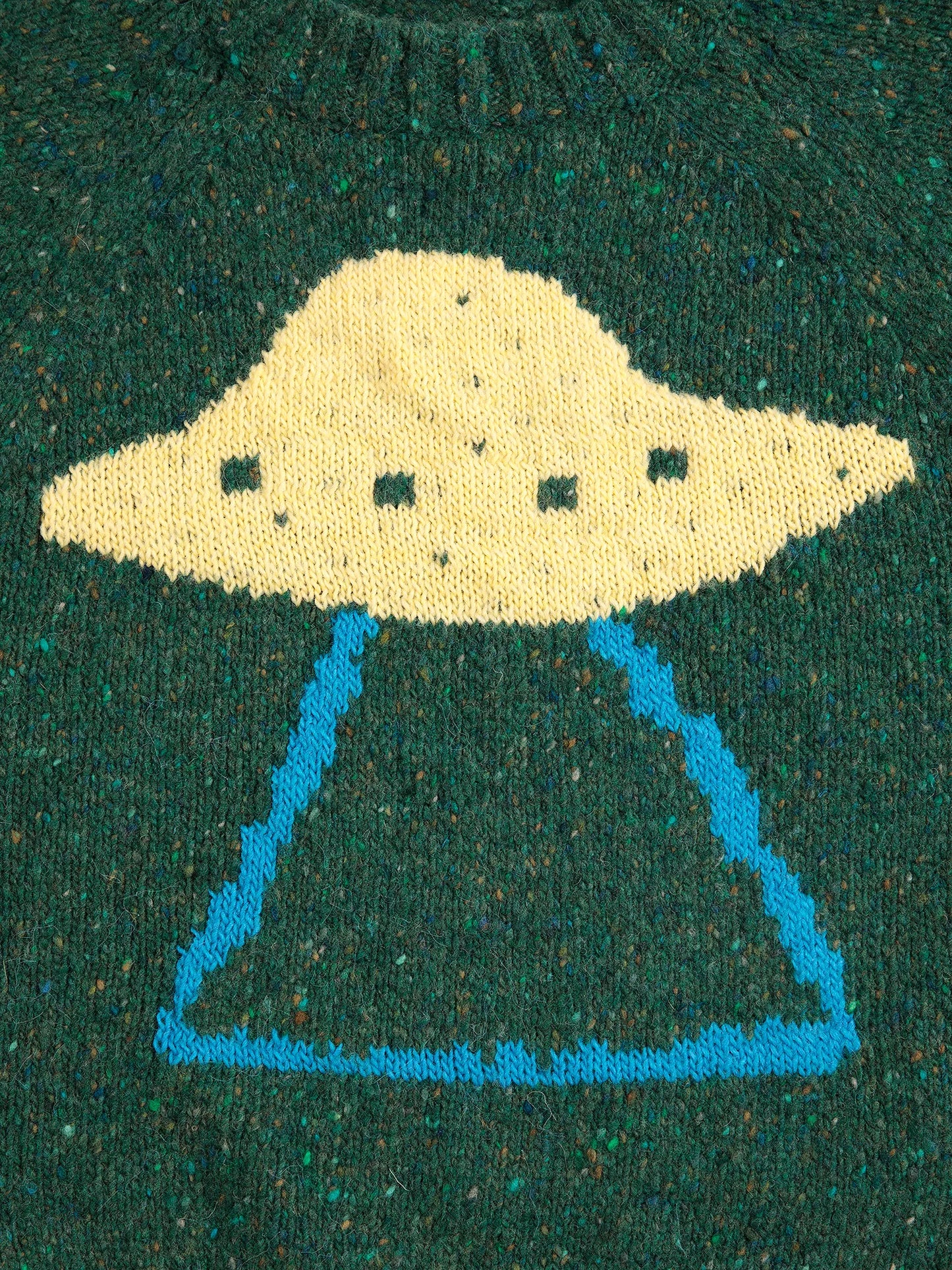 Pixel Abduction jacquard jumper