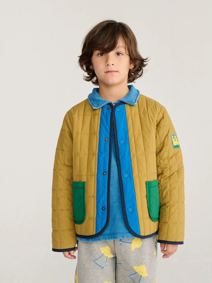 Booo Bo Choses Tag light padded khaki jacket