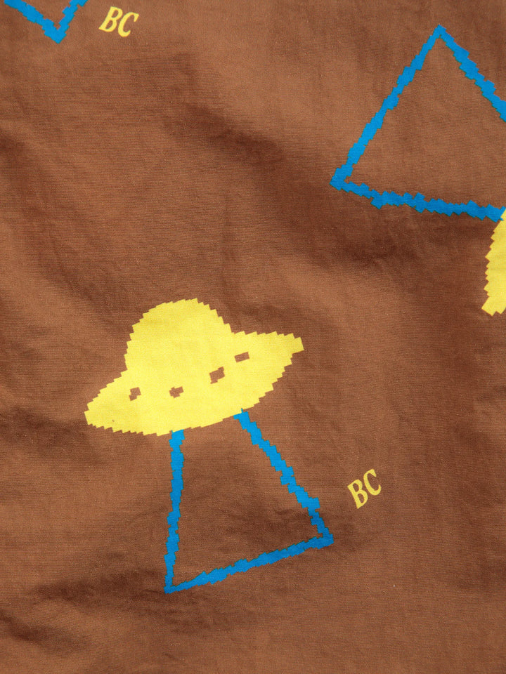 Pixel Abduction all over reversible jacket