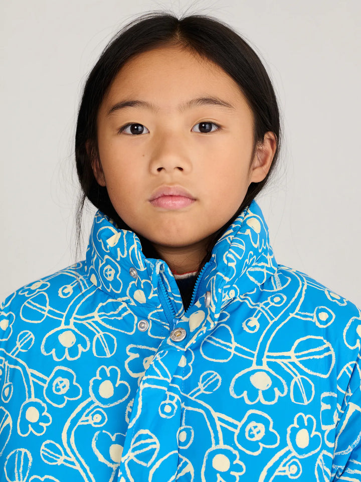 Sketchy Flowers All Over anorak