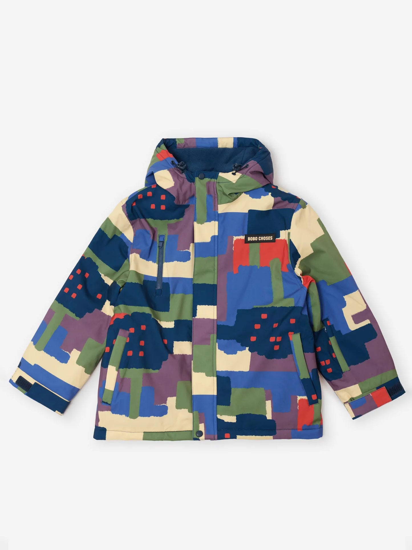 Paint Forest all over ski anorak