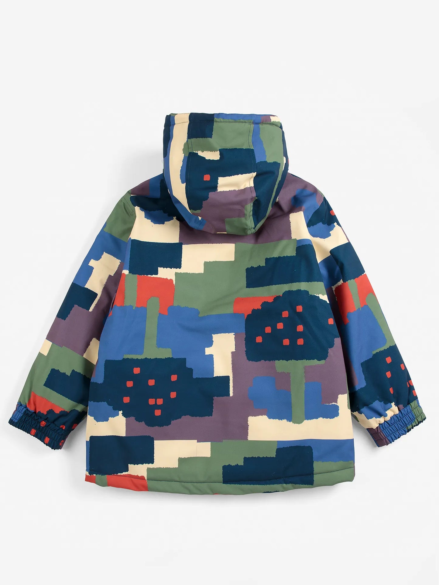 Paint Forest all over ski anorak