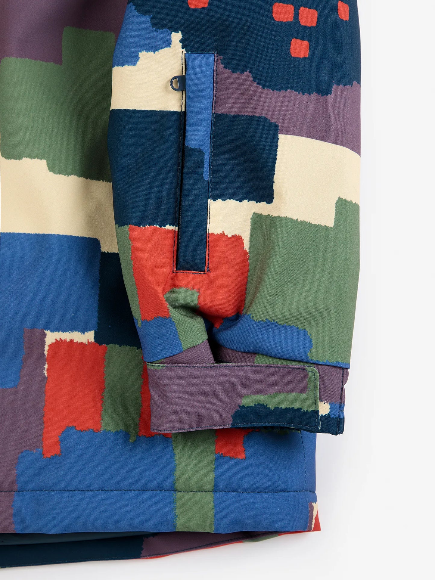 Paint Forest all over ski anorak