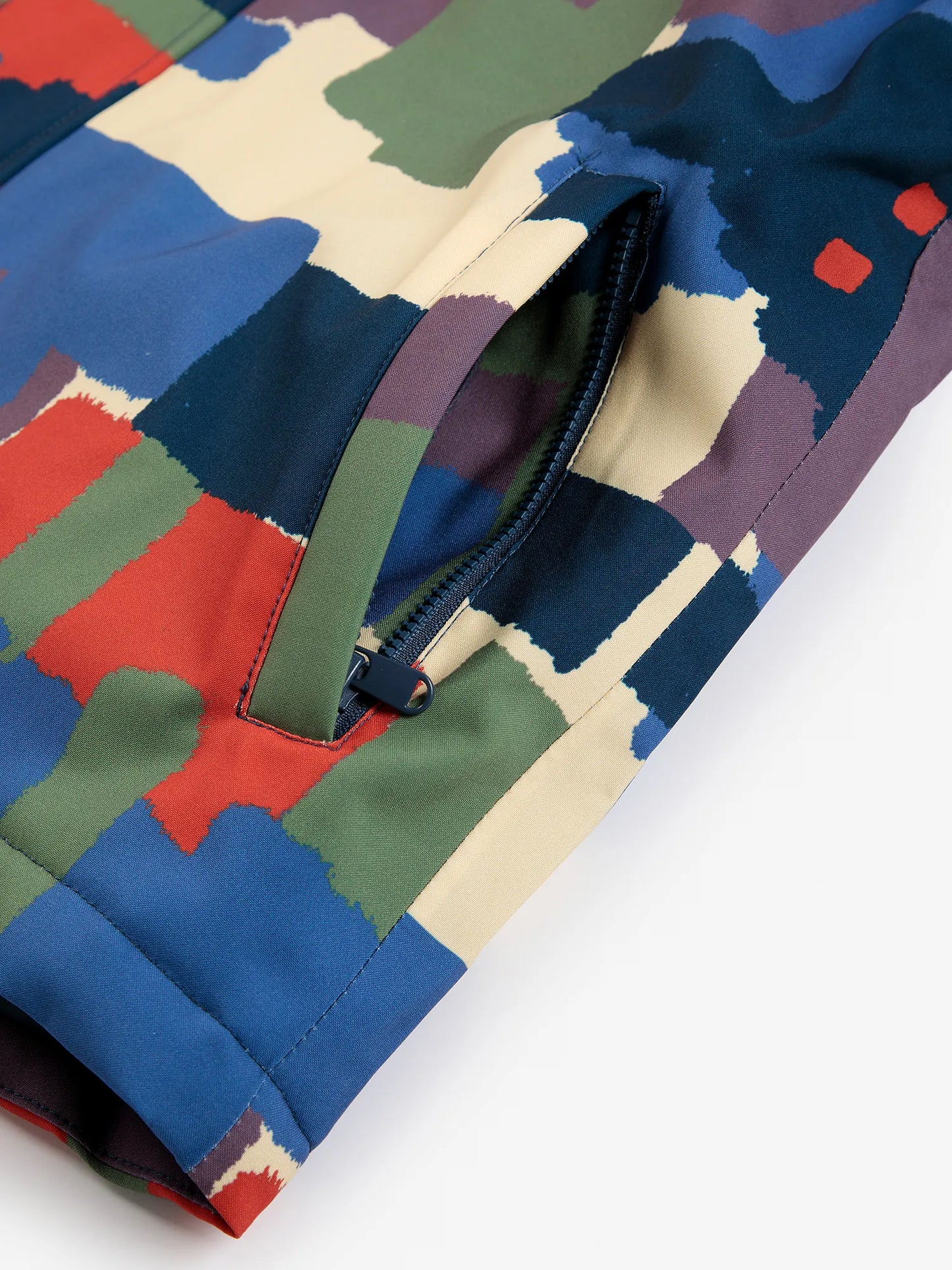 Paint Forest all over ski anorak