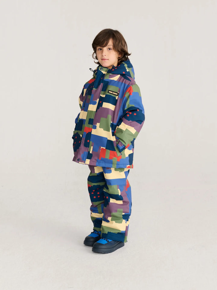 Paint Forest all over ski anorak