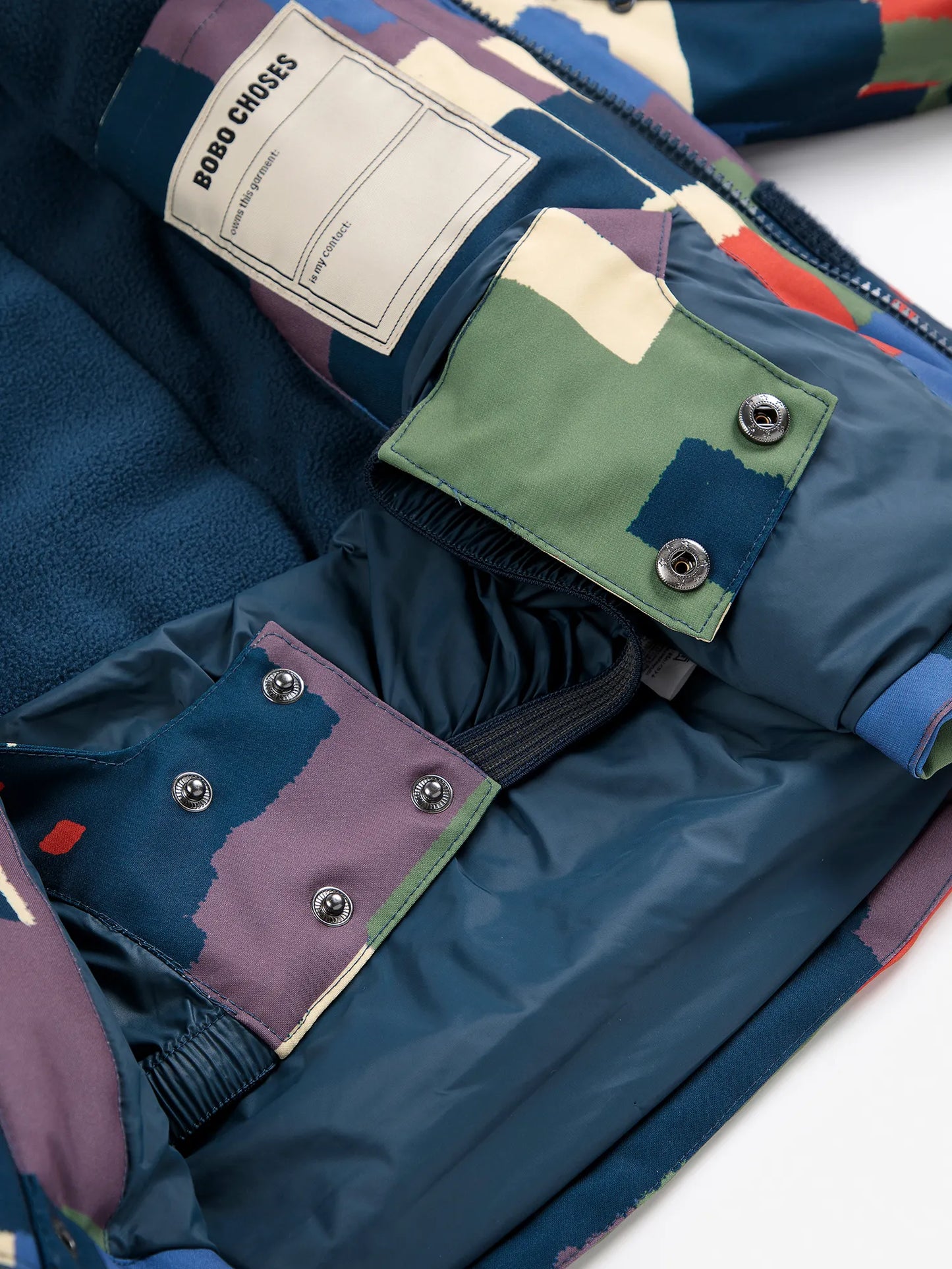 Paint Forest all over ski anorak