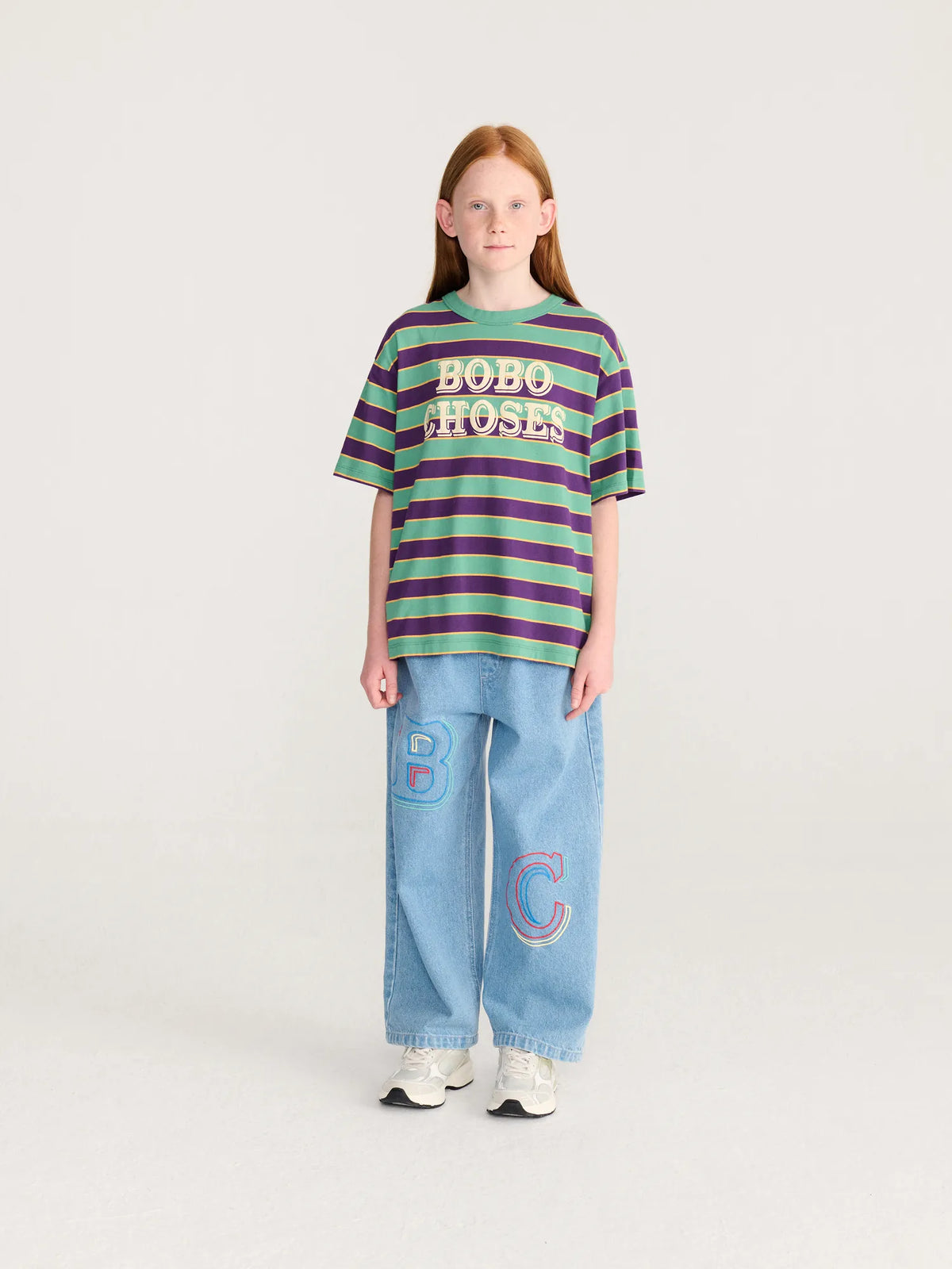Bobo Choses エンボス加工半袖Tシャツ