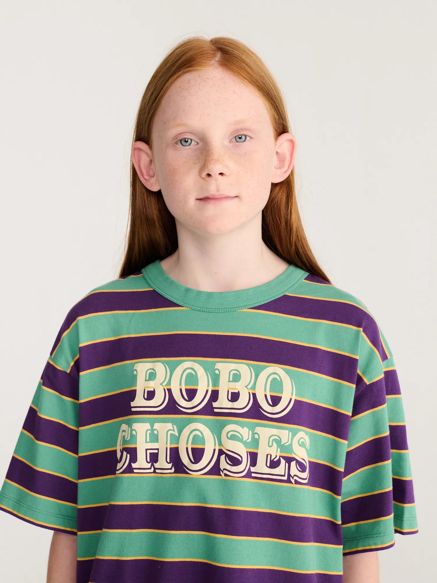 Bobo Choses エンボス加工半袖Tシャツ