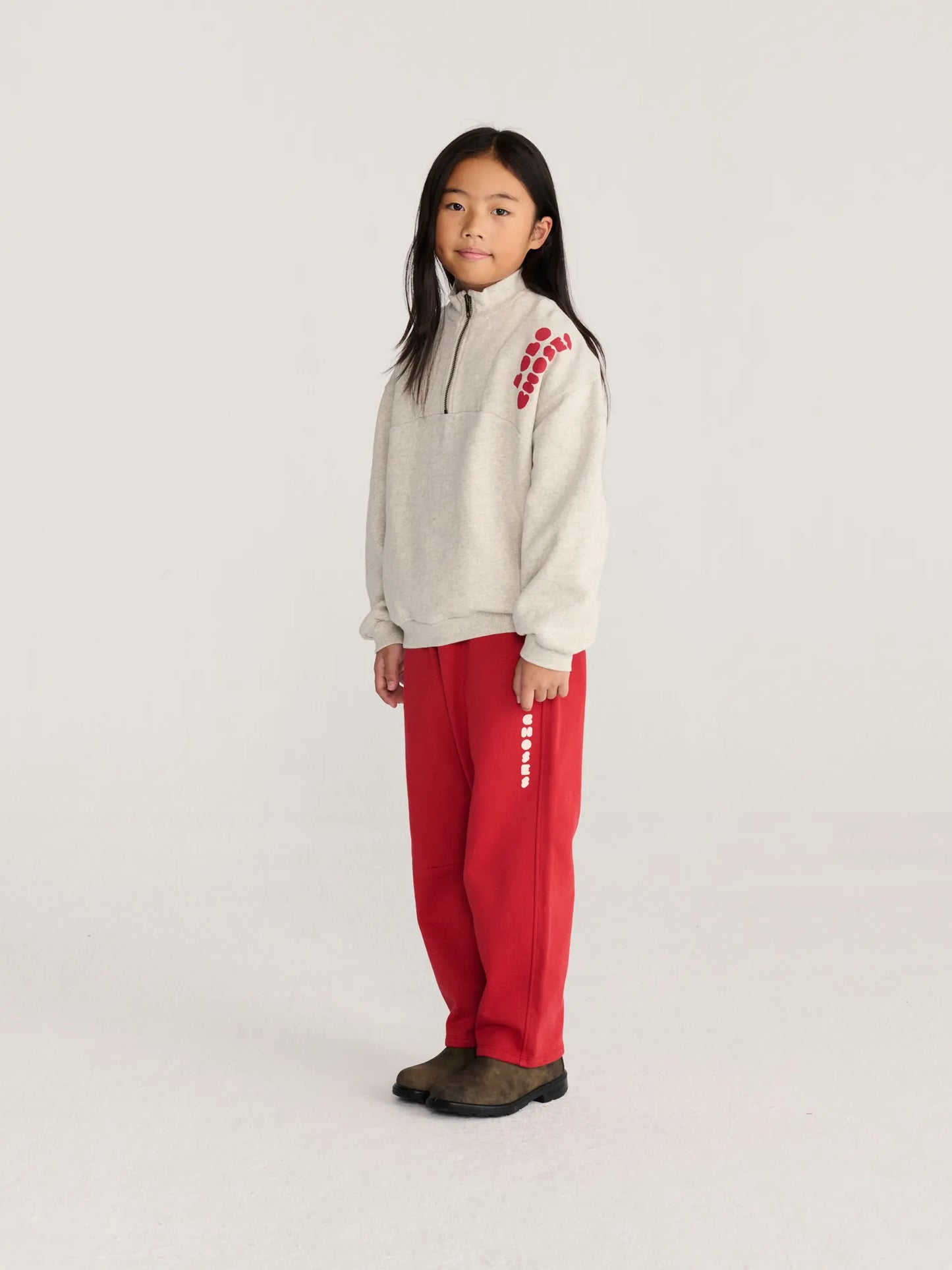 Bobo Choses Bolder half zipped sweatshirt