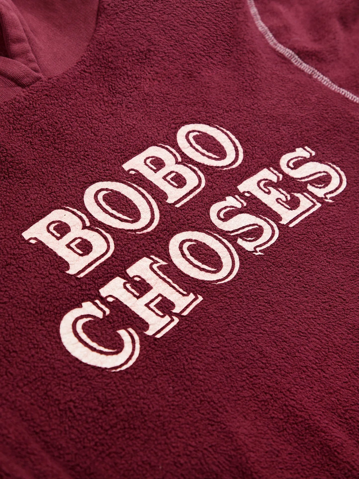 Bobo Choses エンボス加工フーディー