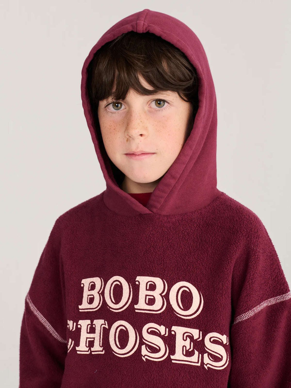 Bobo Choses エンボス加工フーディー