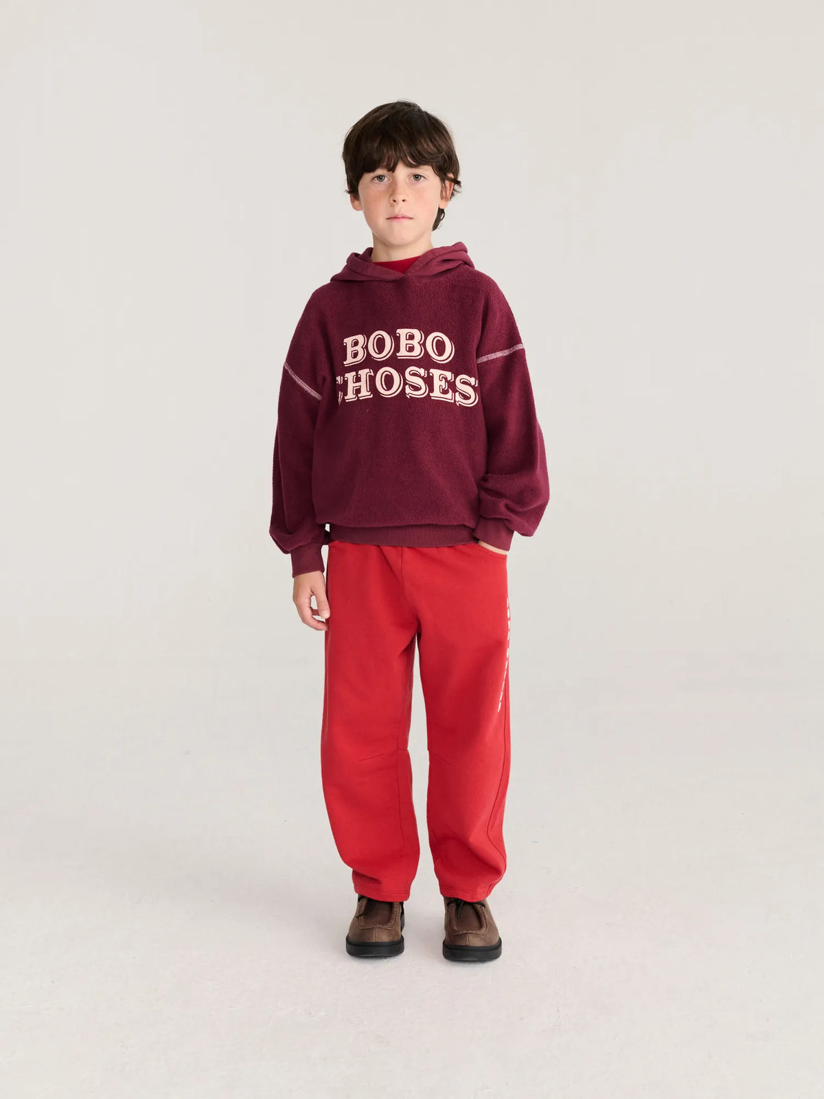 Bobo Choses エンボス加工フーディー
