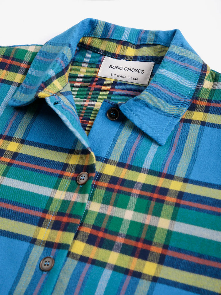 Tartan all over shirt