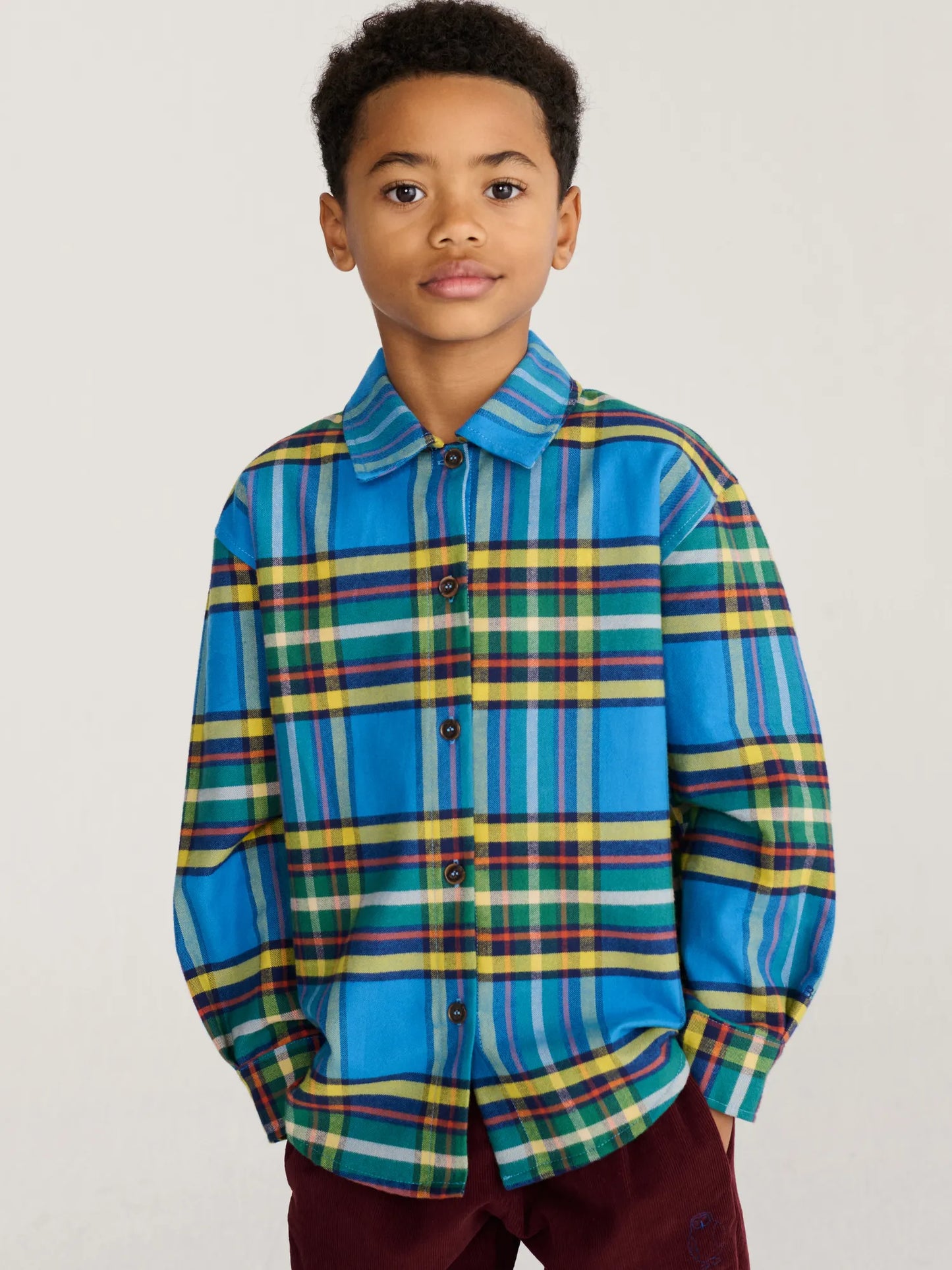 Tartan all over shirt