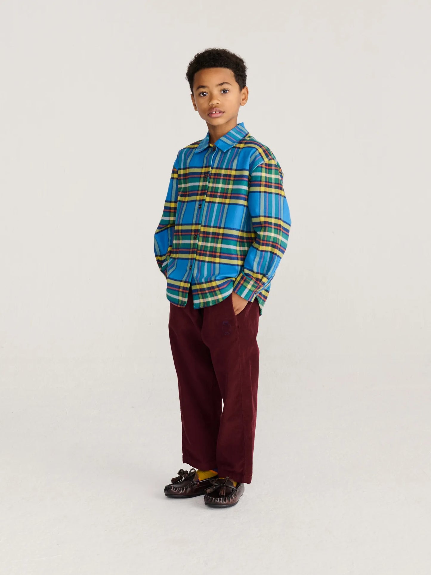 Tartan all over shirt