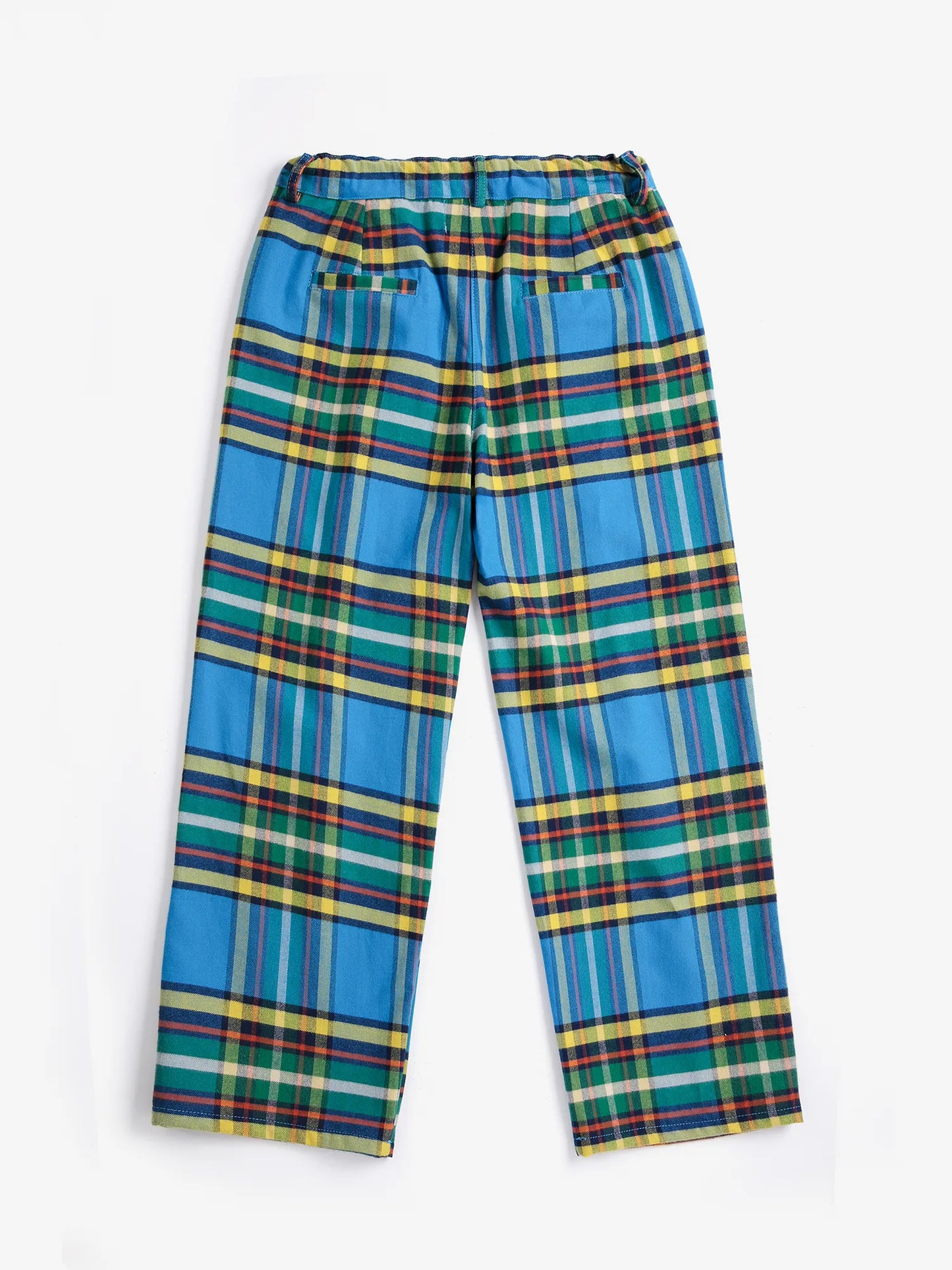 Tartan all over woven pants