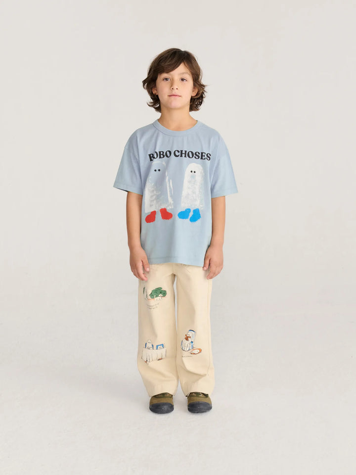 Booty Ghosts blue T-shirt