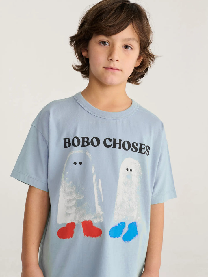 Booty Ghosts blue T-shirt