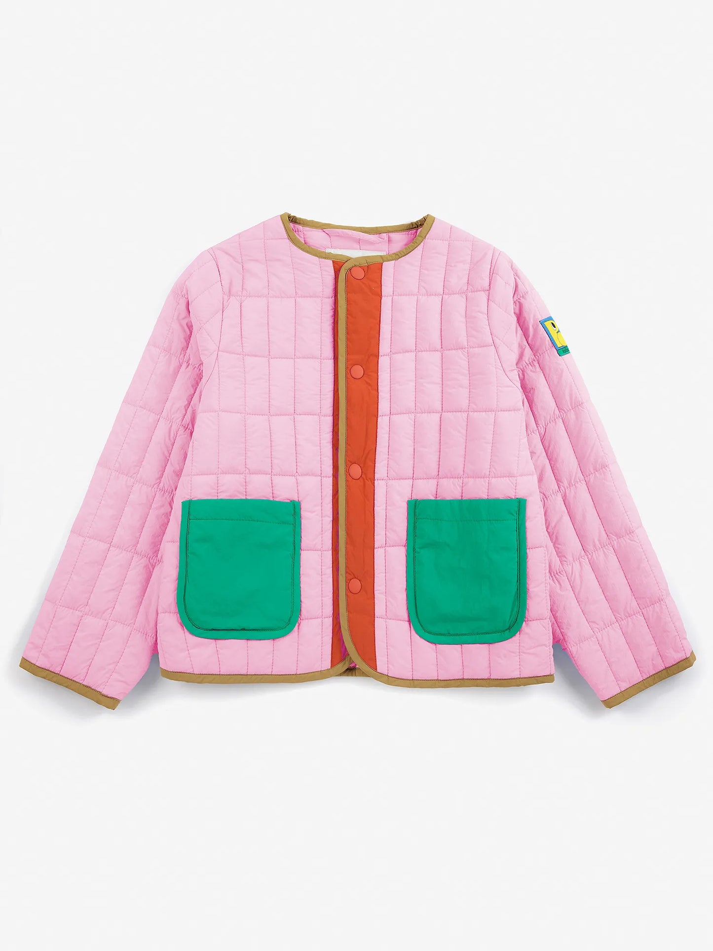 Booo Bo Choses Tag light padded pink jacket