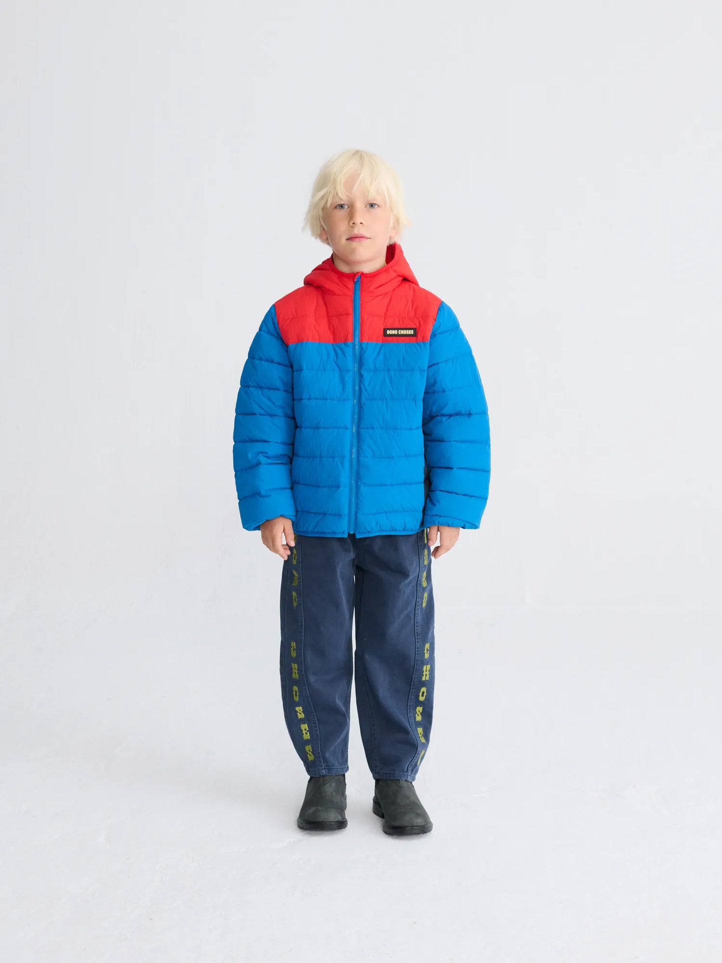 Bobo Choses ブルー ツイルパンツ