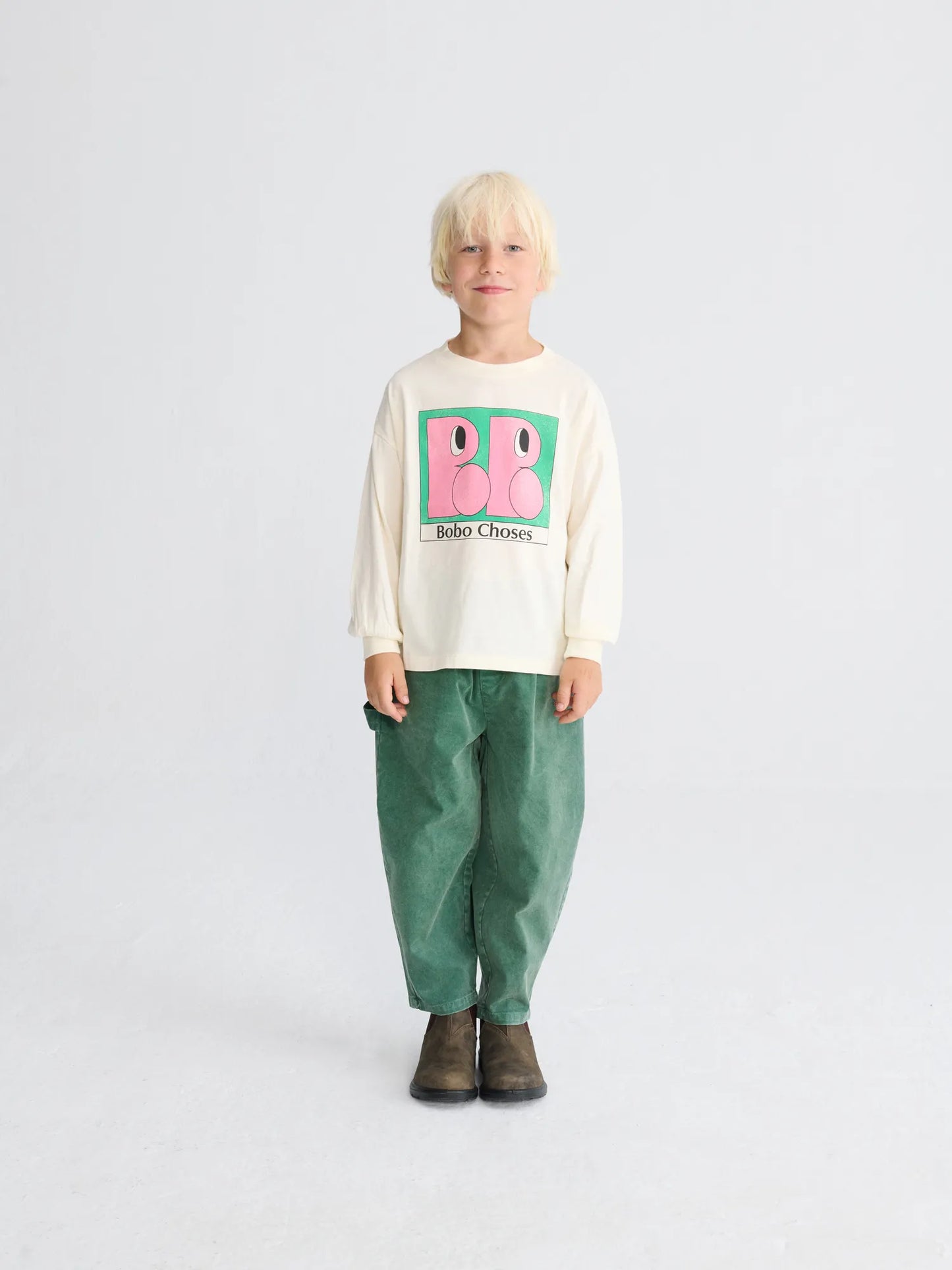 Booo Bo Choses Tag green woven pants