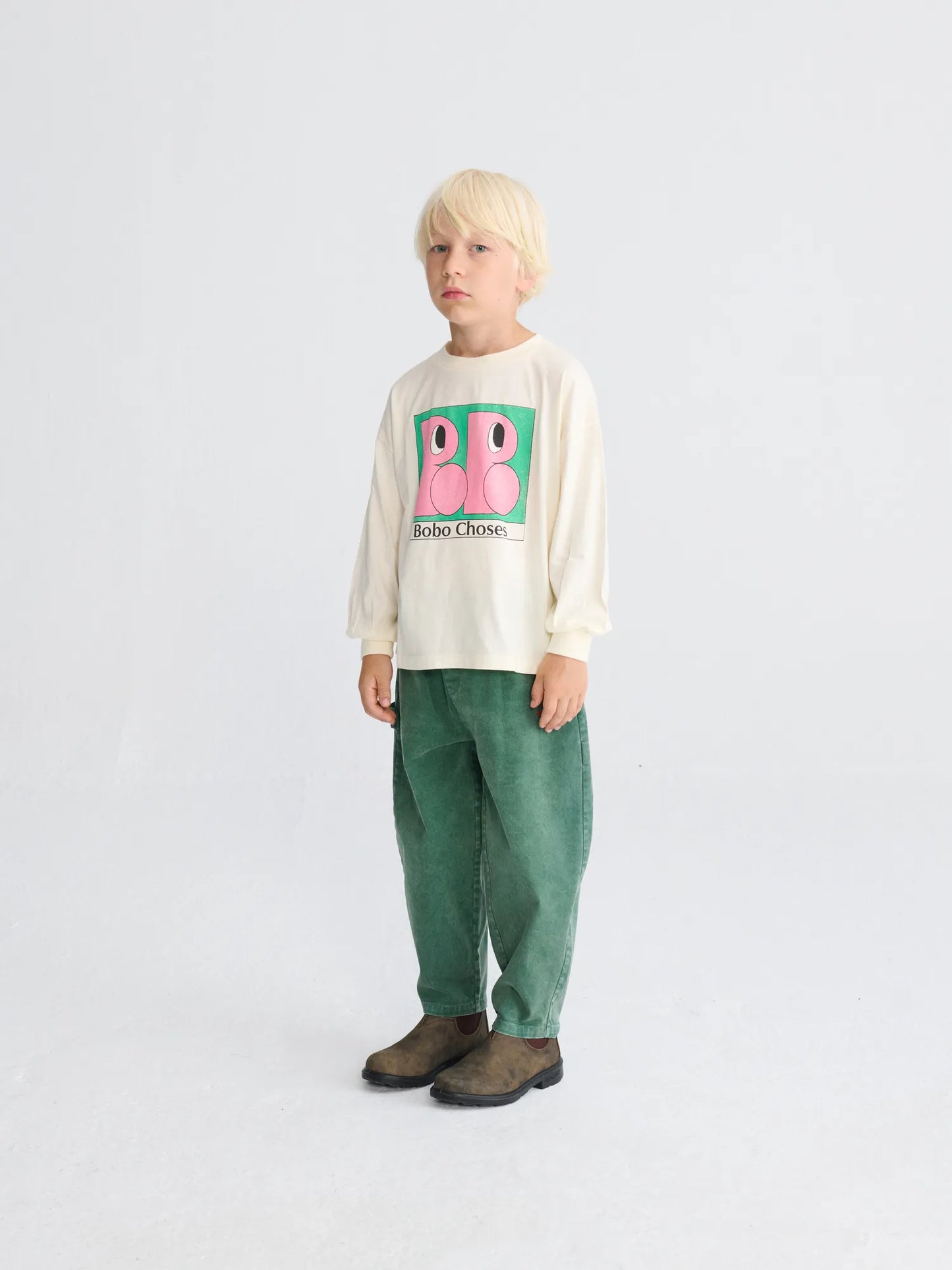 Booo Bo Choses Tag green woven pants