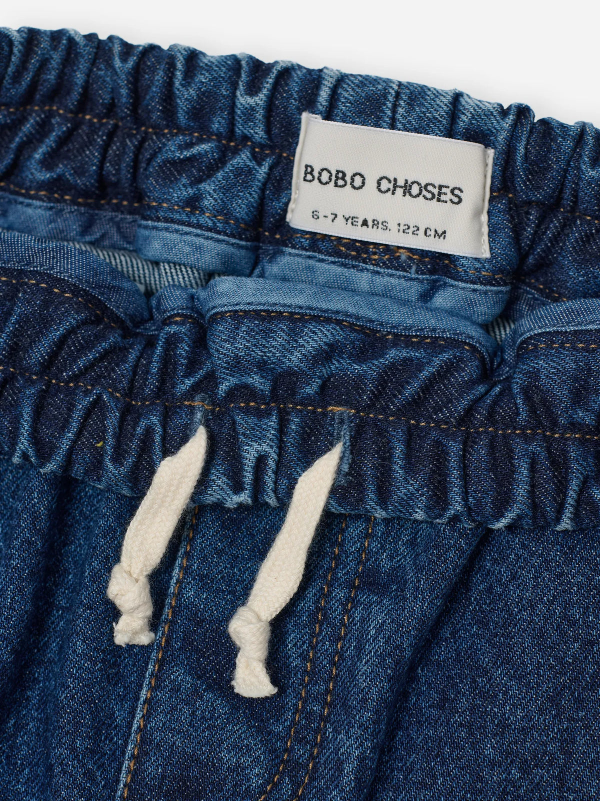 Bobo Choses エンボス ダークデニムパンツ