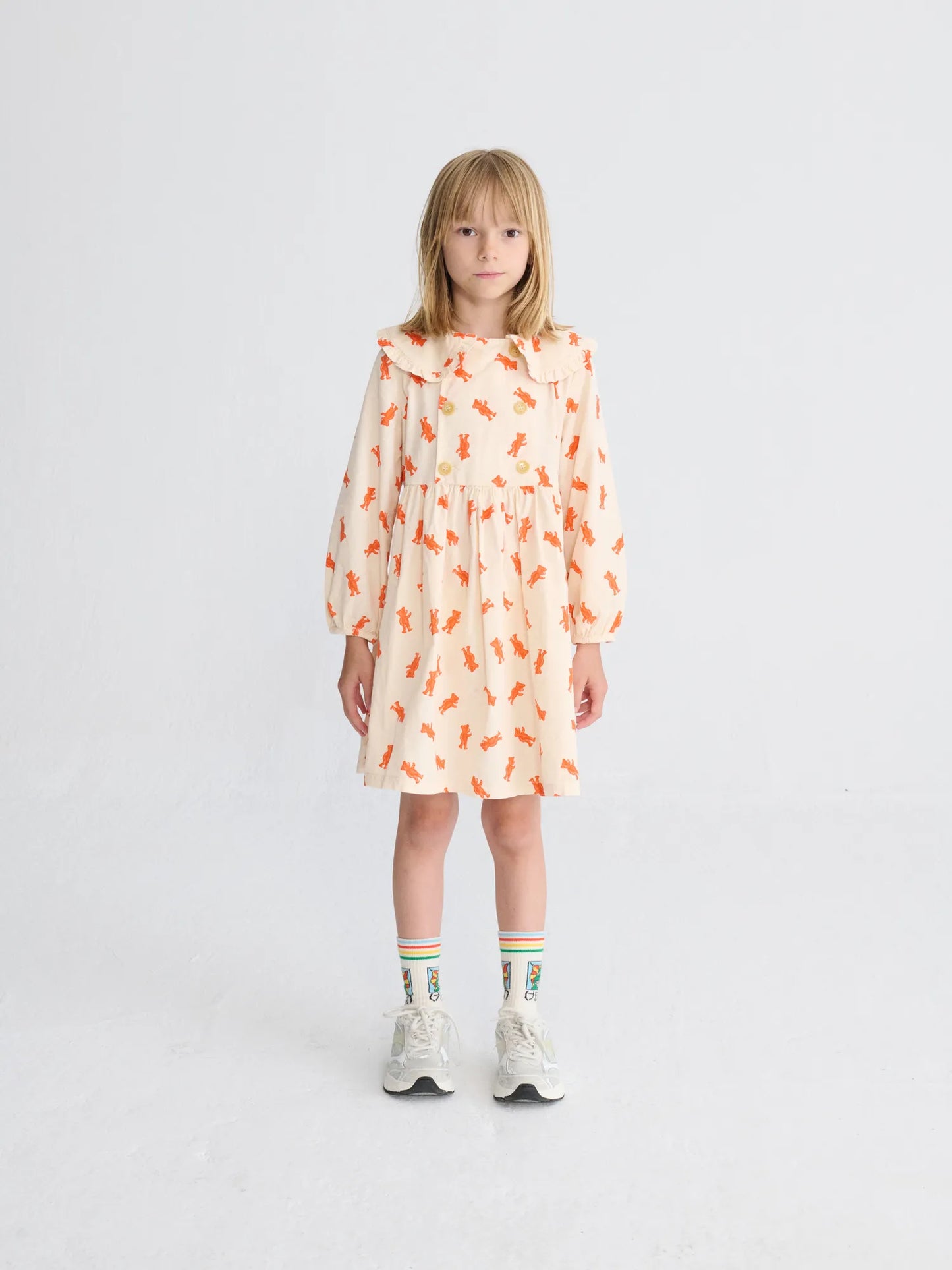 Softpaw Monster all over corduroy dress
