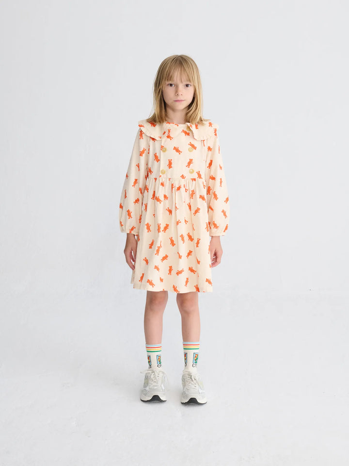 Softpaw Monster all over corduroy dress
