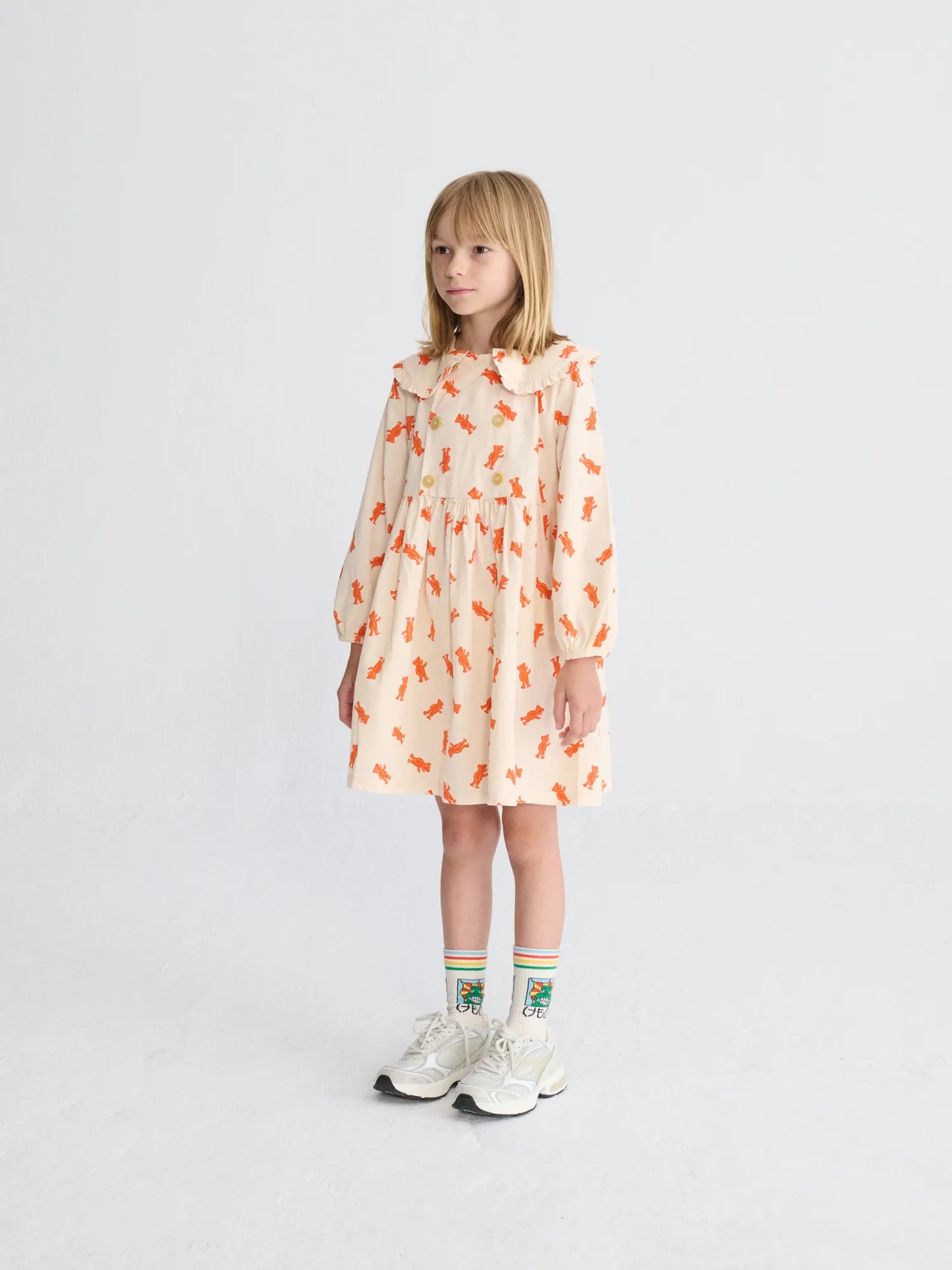 Softpaw Monster all over corduroy dress